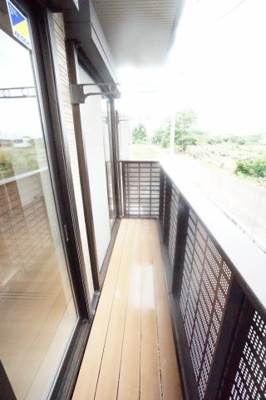 【バルコニー】 | サザンハート吉岡B棟 | ※同物件・反転タイプの写真です。