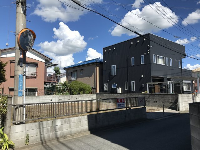 鴻巣市人形４丁目の売地の外観