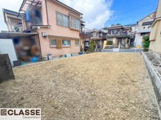 【前面道路含む現地写真】 | 城陽市寺田宮ノ谷　売土地　建築条件無し