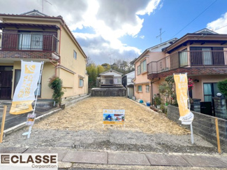 【前面道路含む現地写真】 | 城陽市寺田宮ノ谷　売土地　建築条件無し