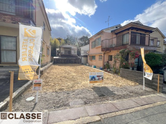 【前面道路含む現地写真】 | 城陽市寺田宮ノ谷　売土地　建築条件無し