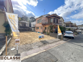 【前面道路含む現地写真】 | 城陽市寺田宮ノ谷　売土地　建築条件無し