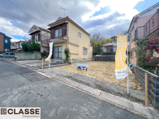 【前面道路含む現地写真】 | 城陽市寺田宮ノ谷　売土地　建築条件無し