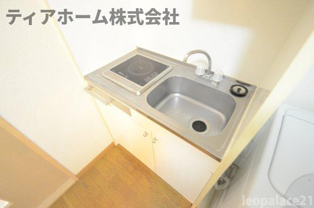 レオパレスＨＩＲＡＴＡＰａｒｔⅡのキッチン