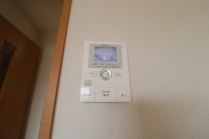 アークグレイスのセキュリティ|カラーモニター付インターホン（録画機能付）