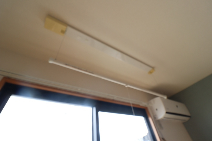 アークグレイスの設備|室内物干し（雨の日などに重宝します）