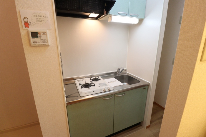 アークグレイスのキッチン|キッチン（2口ガスコンロ）