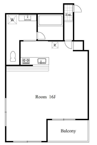 井上マンションの間取り