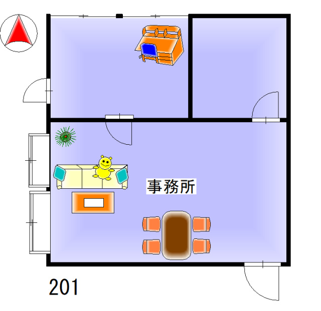 第３十合ビルの間取り