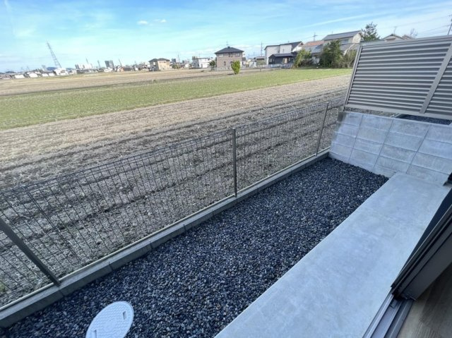 【バルコニー】ブランブロック白石