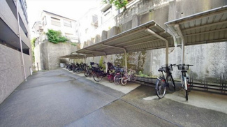 【その他共用部分】 | 敷地内に自転車置き場があります(^^)/