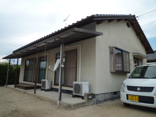 倉敷市酒津の一戸建ての外観