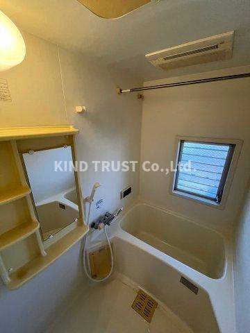 ラフィーネ天神の浴室|ゆったり過ごせるお風呂です