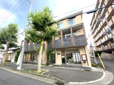 【外観】 | 北大路通り沿い角地　【RC造 デザイナーズ住宅】※収益２物件付き