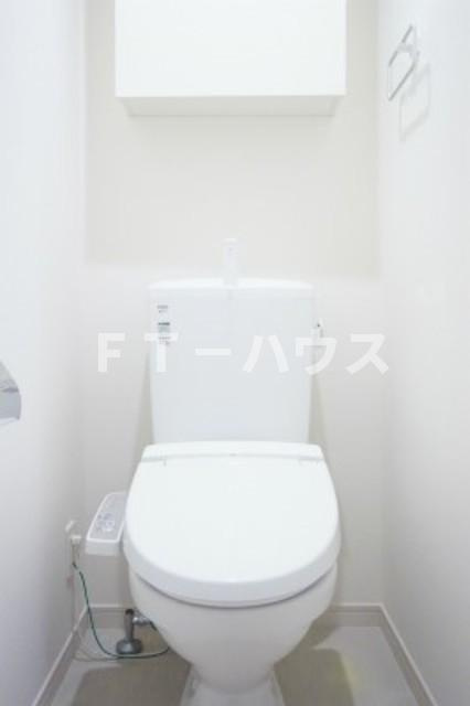 千葉市花見川区幕張町３丁目の賃貸マンションのトイレ