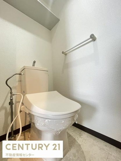 【トイレ】 | ベルデフラッツ九条 | 温水洗浄便座付きトイレです！