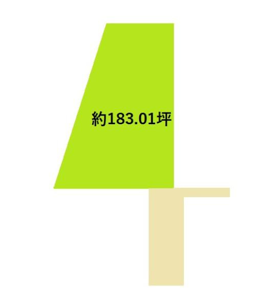 桃山町元　土地の土地図
