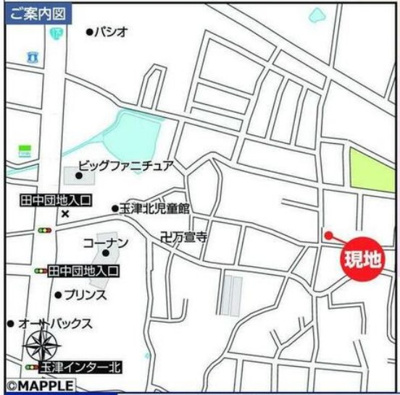 【地図】 | 神戸市西区長畑町　新築戸建1号棟　仲介手数料無料！ | 西区長畑町　新築1号棟　仲介手数料無料！