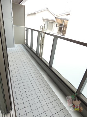 シャーメゾンルッカのバルコニー