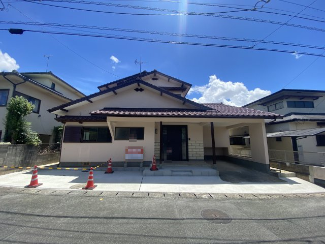 【前面道路含む現地写真】 | 合志市豊岡 戸建 | ☆北側公道 幅員約5.5ｍ 接面約13.3ｍ☆