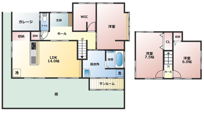 【間取り】 | 合志市豊岡 戸建 | ☆間取り図☆※現況と異なる場合は現況優先です