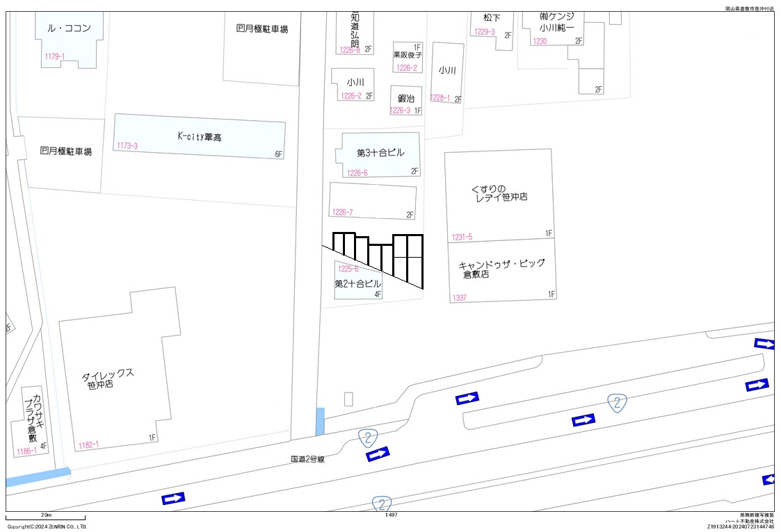 第３十合ビルの地図