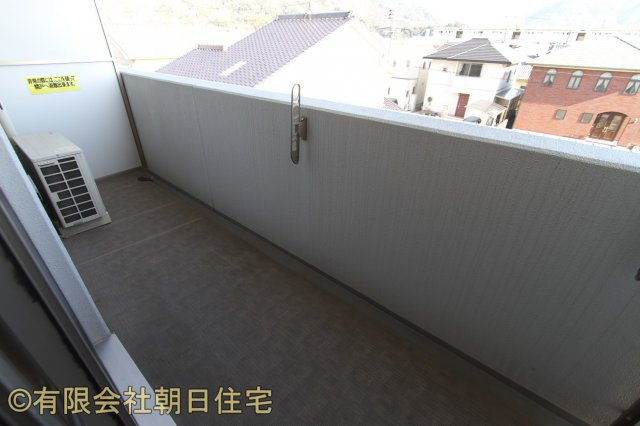 チェリーツリータウンのバルコニー