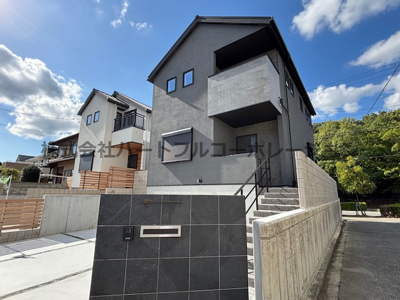 【外観】 | 神戸市西区樫野台3丁目　新築戸建2号棟　仲介手数料無料！ | 西区樫野台3　新築2号棟　仲介手数料無料！