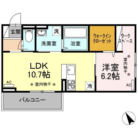 Marigoldの間取り