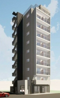 【外観パース】 | BROAD大阪天満RESIDENCE