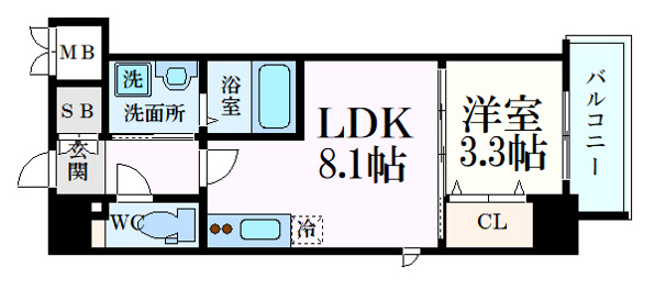 S-RESIDENCE天満町bark
