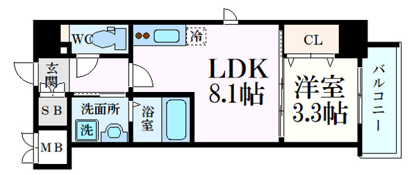 S-RESIDENCE天満町bark