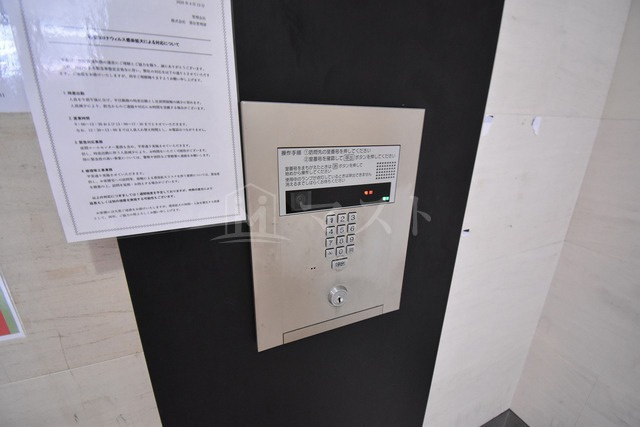 ラナップスクエア堺筋本町のセキュリティ