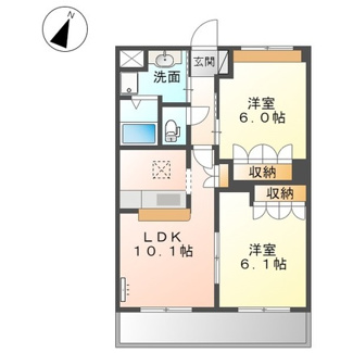 【間取り】 | コートヴェール中島田