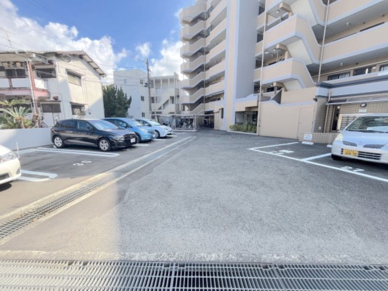 アーサー大橋エクシオⅡの駐車場