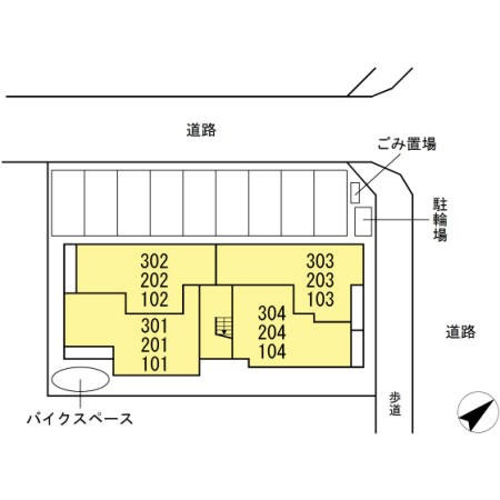 【区画図】グランテリア庚午南