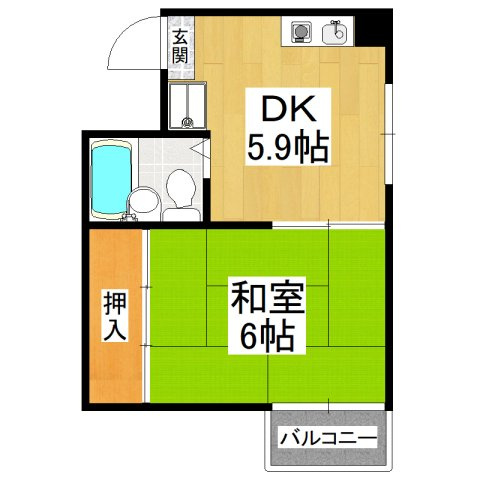 【間取り】 | タツミハイツ