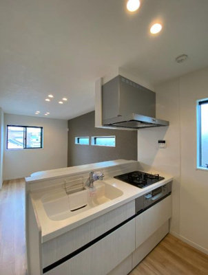 【キッチン】 | 済証有！劣化対策等級取得！2022年築、豊中市の一棟収益アパート