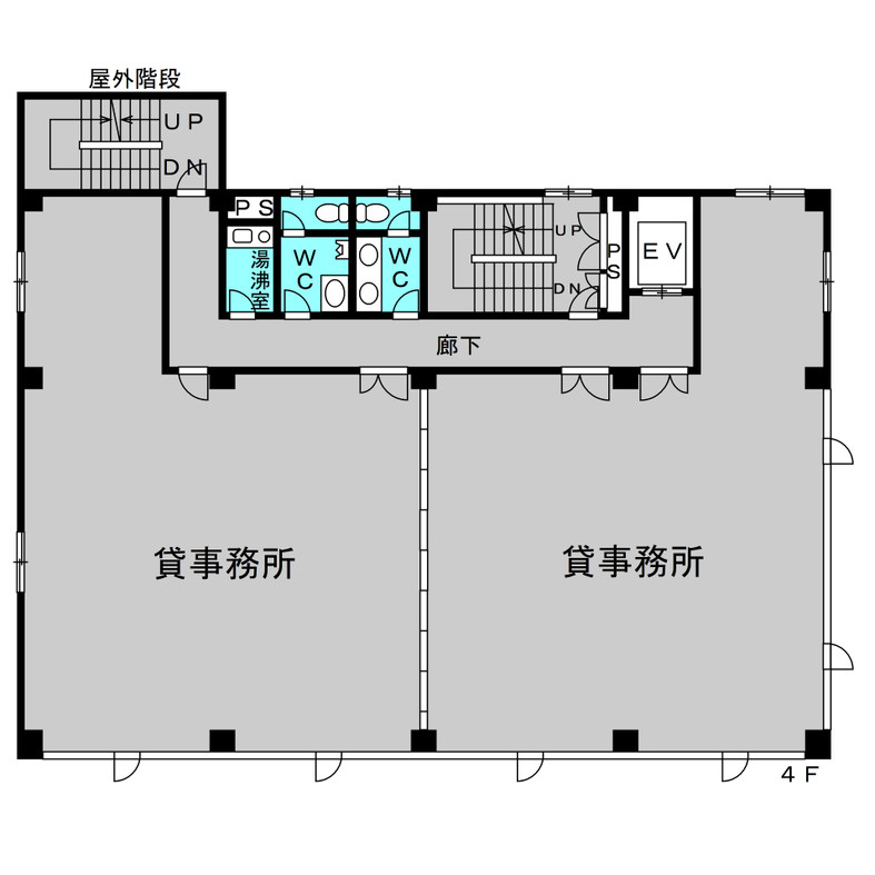 森ビル.Ⅱの間取り