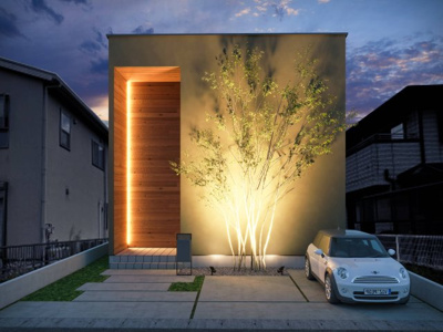 【外観パース】 | 草津市橋岡町3区画　売土地 | ～施工事例～