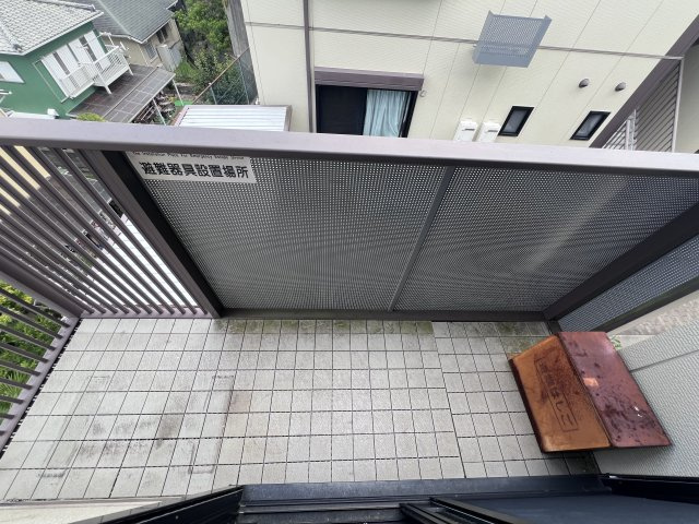 フォーレス緑が丘Aのバルコニー