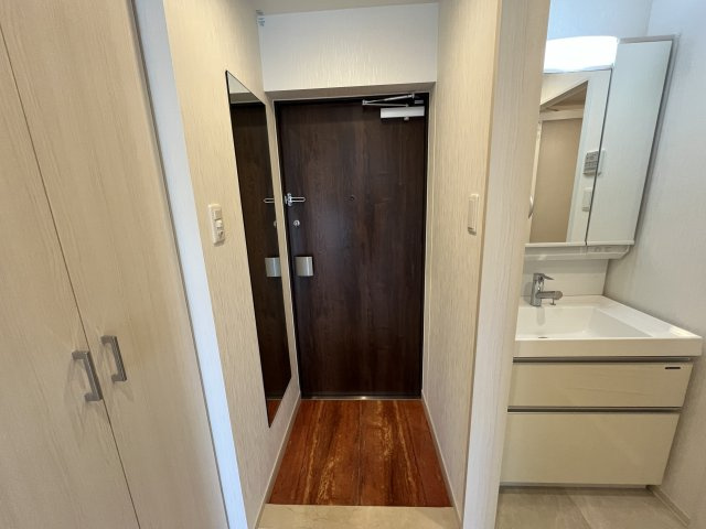 プレジオ阿波座の玄関