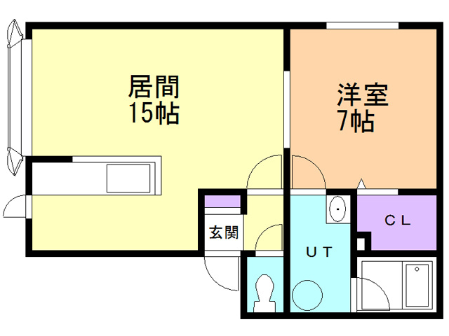 ディアコート９の間取り