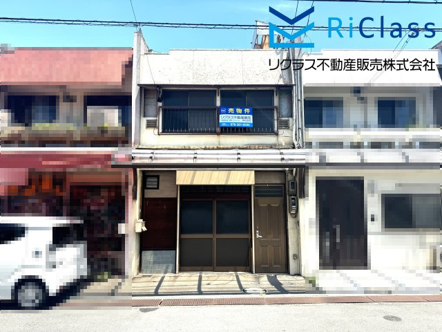 堺市北区大豆塚町1丁　店舗付き住宅の外観|物件の外観です