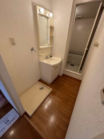 デルプラトⅡの洗面所|室内洗濯機置き場あります