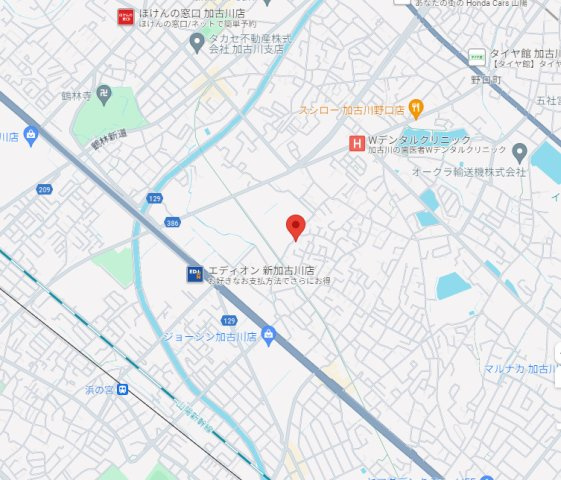 【地図】 | 加古川市野口町長砂　中古戸建