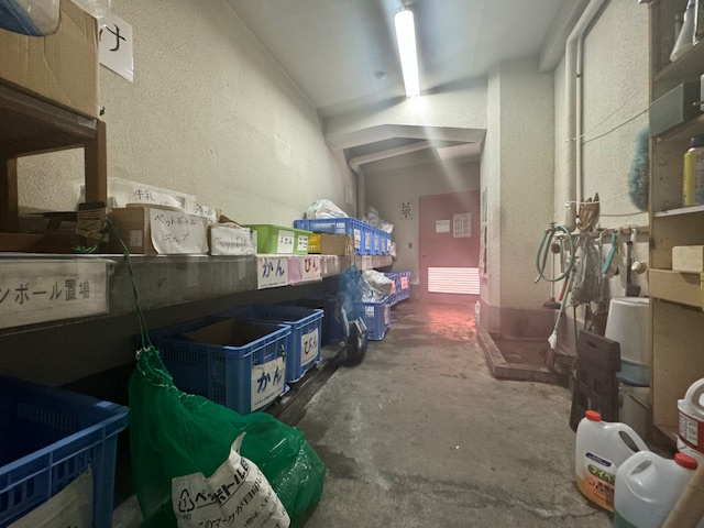 平河マンションのその他共用部分|管理の行き届いたゴミ置き場です♪24時間ゴミ出し可能です♪