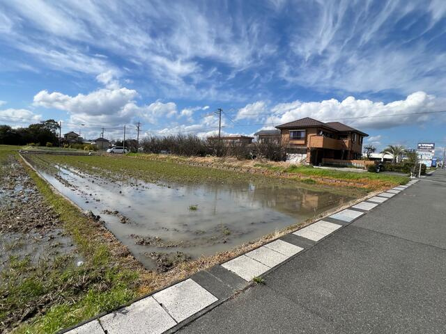 売土地　中央区中田町の外観