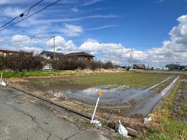 売土地　中央区中田町の外観