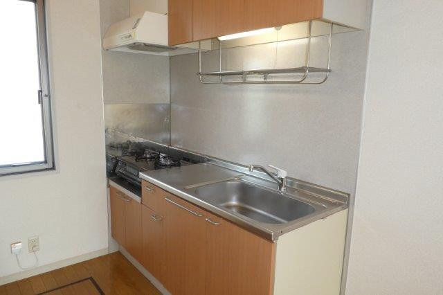 倉敷市平田のアパートのキッチン